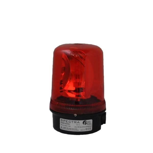 B300RTH024.1 E2S B300RTH024B/R Rotating Beacon B300RTH  24vDC 1:RED 20w Halogen G6.35 IP65